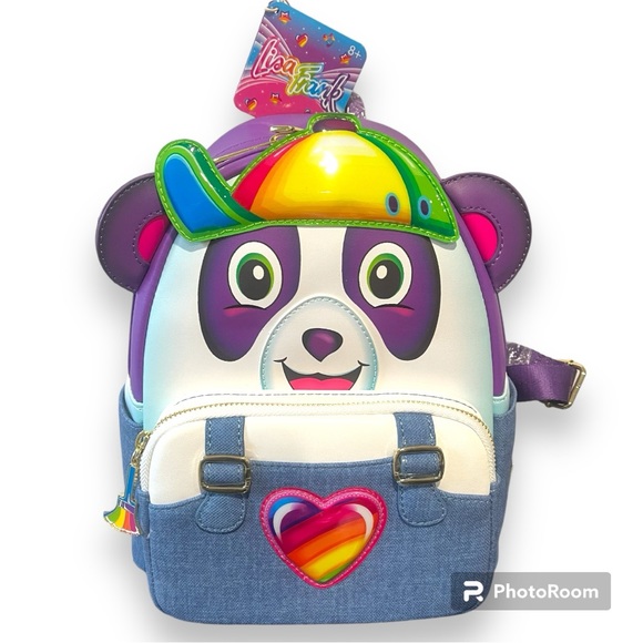 Loungefly Lisa Frank Panda Painter Cosplay Backpack - Picture 1 of 7